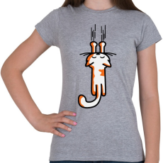 PRINTFASHION Kapaszkodom!  - Női póló - Sport szürke