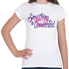 PRINTFASHION Kapcsolatban - Női póló - Fehér női póló