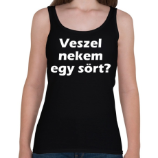 PRINTFASHION Kaphatok? - Női atléta - Fekete