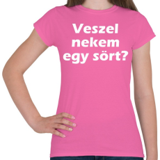 PRINTFASHION Kaphatok? - Női póló - Rózsaszín