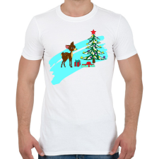 PRINTFASHION Karácsony1 - Férfi póló - Fehér férfi póló