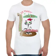 PRINTFASHION Karácsony2 - Férfi póló - Fehér férfi póló