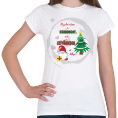 PRINTFASHION Karácsony3 - Női póló - Fehér