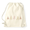PRINTFASHION Karácsonyfák - Sportzsák, Tornazsák - Natúr