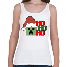 PRINTFASHION Karácsonyi creeper - Női atléta - Fehér női trikó