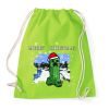 PRINTFASHION karácsonyi creeper - Sportzsák, Tornazsák - Limezöld
