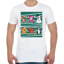 PRINTFASHION Karácsonyi dab - Férfi póló - Fehér férfi póló