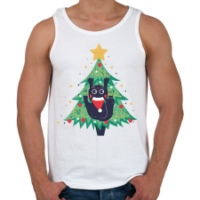 PRINTFASHION Karácsonyi hangulat  - Férfi atléta - Fehér atléta, trikó