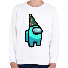 PRINTFASHION Karácsonyi Impostor - Gyerek pulóver - Fehér