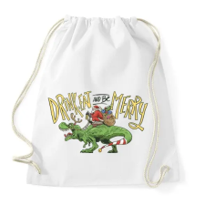 PRINTFASHION Karácsonyi ivás - Sportzsák, Tornazsák - Fehér tornazsák
