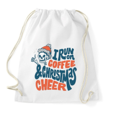 PRINTFASHION Karácsonyi - jókívánságokon élek - Sportzsák, Tornazsák - Fehér tornazsák