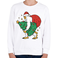 PRINTFASHION Karácsonyi yeti - Gyerek pulóver - Fehér gyerek pulóver, kardigán