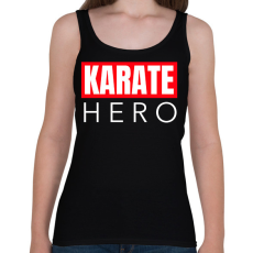 PRINTFASHION KARATE HERO - Női atléta - Fekete