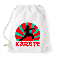PRINTFASHION KARATE - Sportzsák, Tornazsák - Fehér tornazsák