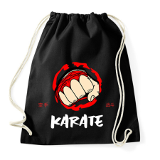 PRINTFASHION KARATE - Sportzsák, Tornazsák - Fekete tornazsák