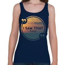 PRINTFASHION Karma - Női atléta - Sötétkék