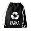 PRINTFASHION karma - Sportzsák, Tornazsák - Fekete