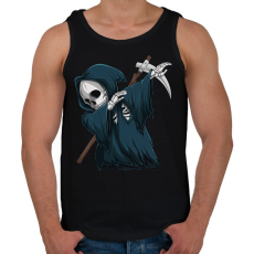 PRINTFASHION Kaszás dabbing - Férfi atléta - Fekete