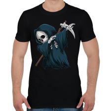 PRINTFASHION Kaszás dabbing - Férfi póló - Fekete férfi póló