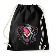 PRINTFASHION Kata - Sportzsák, Tornazsák - Fekete tornazsák