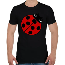 PRINTFASHION Katicabogár - Férfi póló - Fekete férfi póló