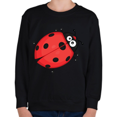 PRINTFASHION katicabogár  - Gyerek pulóver - Fekete