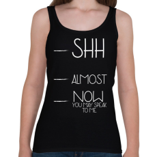 PRINTFASHION Kávé szint - Bögre (fehér) - Női atléta - Fekete