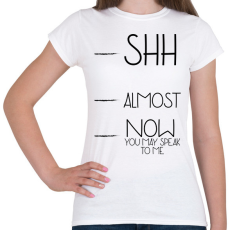 PRINTFASHION Kávé szint - Bögre (fekete) - Női póló - Fehér