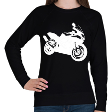 PRINTFASHION kawasaki zx6r - Női pulóver - Fekete női pulóver, kardigán