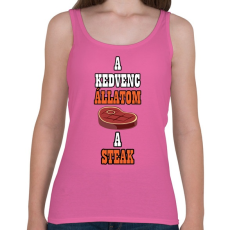 PRINTFASHION Kedvenc állatom - Női atléta - Rózsaszín