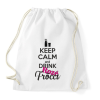PRINTFASHION Keep calm and drink rozé fröccs - Sportzsák, Tornazsák - Fehér