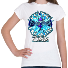 PRINTFASHION Kelthu Zad - Női póló - Fehér női póló