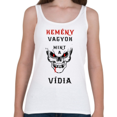 PRINTFASHION KEMÉNY VAGYOK - Női atléta - Fehér