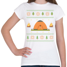 PRINTFASHION Kempinges csúnya pulcsi - Női póló - Fehér női póló