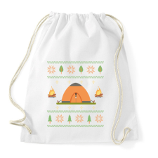 PRINTFASHION Kempinges csúnya pulcsi - Sportzsák, Tornazsák - Fehér tornazsák