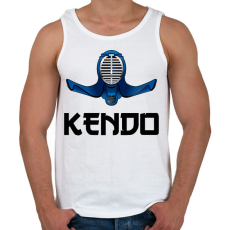 PRINTFASHION KENDO - Férfi atléta - Fehér