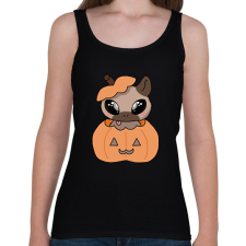 PRINTFASHION Kenny, a capybara tökben - Női atléta - Fekete női trikó