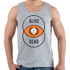 PRINTFASHION Kenny - Férfi atléta - Sport szürke