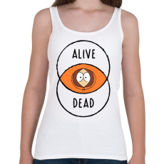 PRINTFASHION Kenny - Női atléta - Fehér