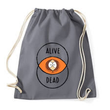 PRINTFASHION Kenny - Sportzsák, Tornazsák - Grafitszürke tornazsák