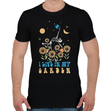 PRINTFASHION kert_10 - Férfi póló - Fekete