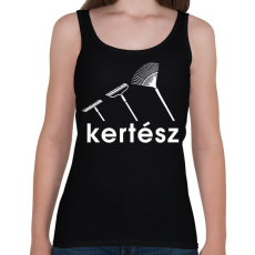 PRINTFASHION Kertész - Női atléta - Fekete