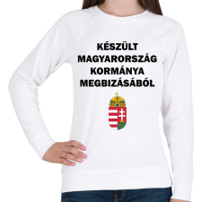 PRINTFASHION Készült... - Női pulóver - Fehér női pulóver, kardigán