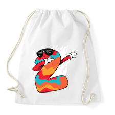 PRINTFASHION Kétéves - Sportzsák, Tornazsák - Fehér tornazsák