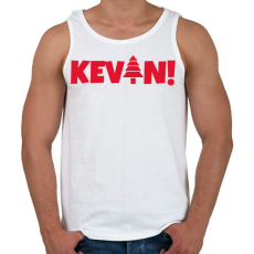 PRINTFASHION KEVIN - Férfi atléta - Fehér