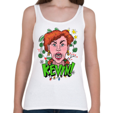 PRINTFASHION KEVIN - Női atléta - Fehér női trikó