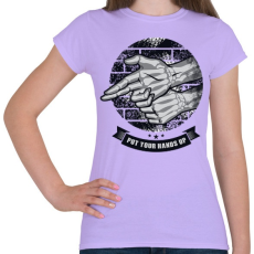 PRINTFASHION Kezeket fel!  - Női póló - Viola