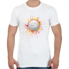 PRINTFASHION Kézilabda  - Férfi póló - Fehér