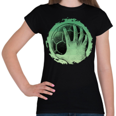 PRINTFASHION Kézilabda - Női póló - Fekete