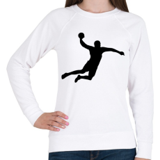 PRINTFASHION kézilabdás - Női pulóver - Fehér